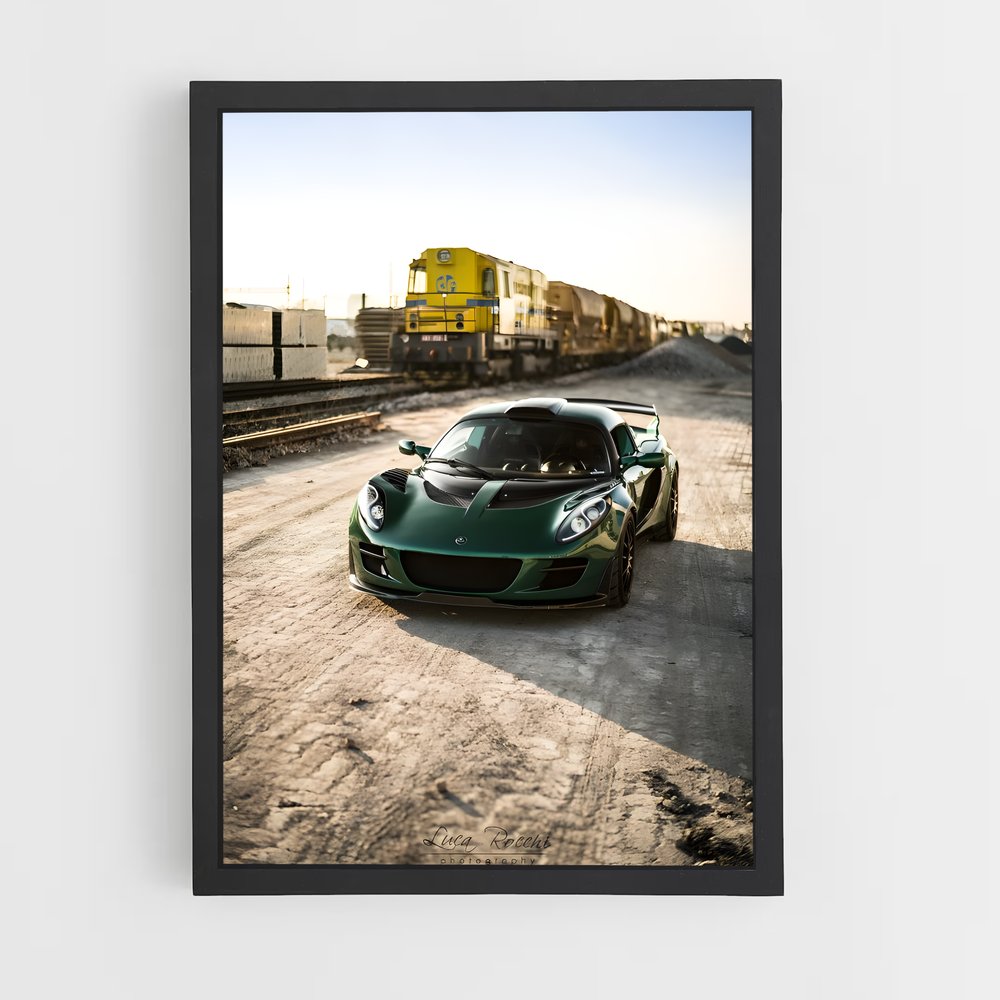Poster Exige cup – affiche Lotus (vue 2)